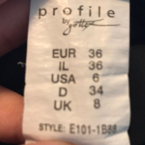 Profile by Gottex Ruffle Tankini Swim Top size 6 - Picture 5 of 6